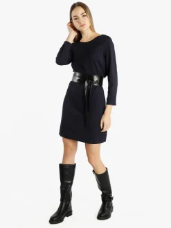 Sweet Miss Vestito da donna a maniche lunghe in tinta unita