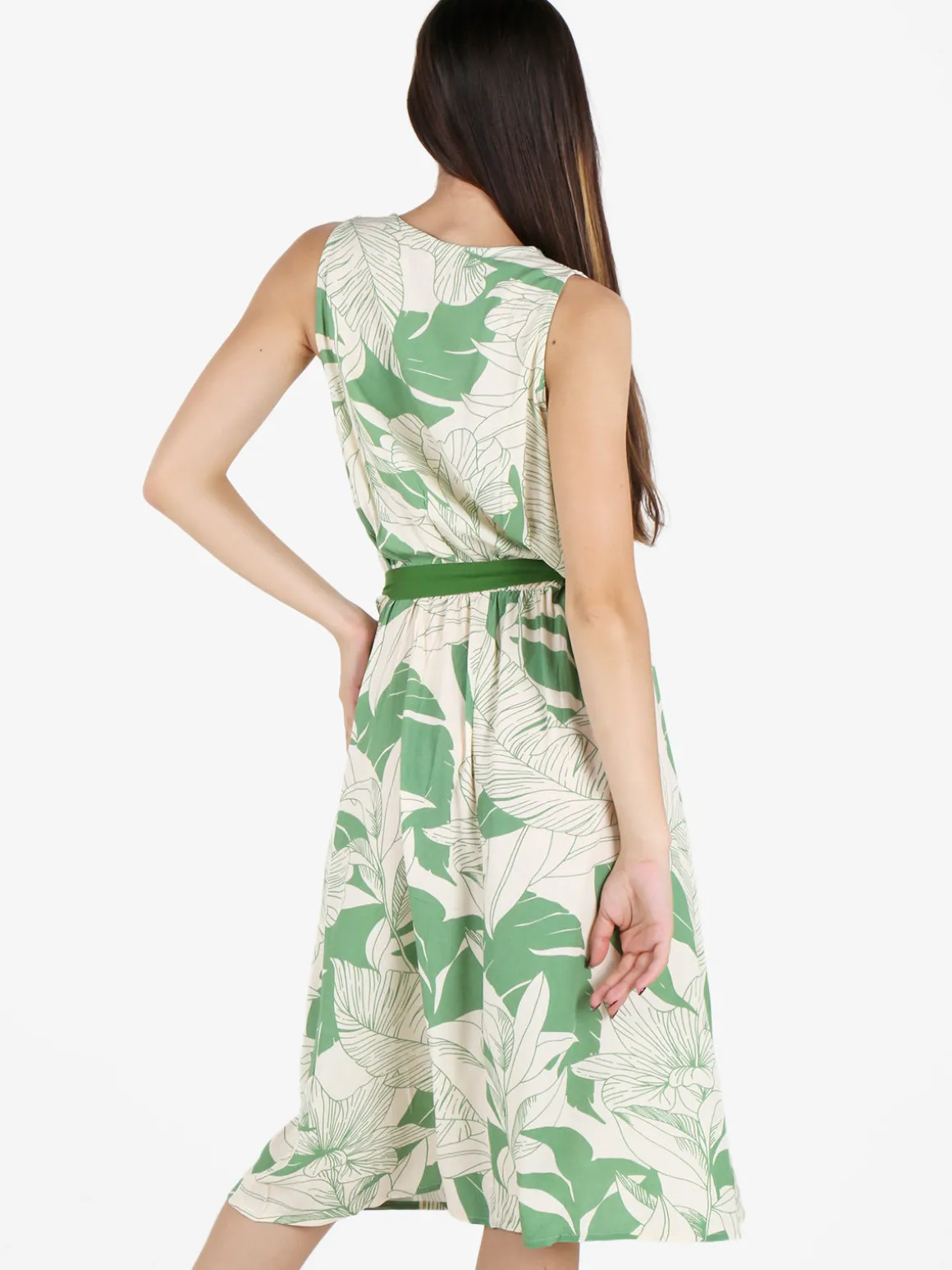 Sweet Miss Vestito donna smanicato con scollo a V