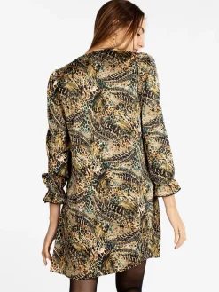 Sweet Miss Vestito donna stampa animalier