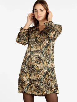 Sweet Miss Vestito donna stampa animalier