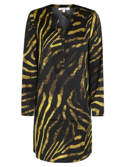 Sweet Miss Vestito leggero donna manica lunga con stampa