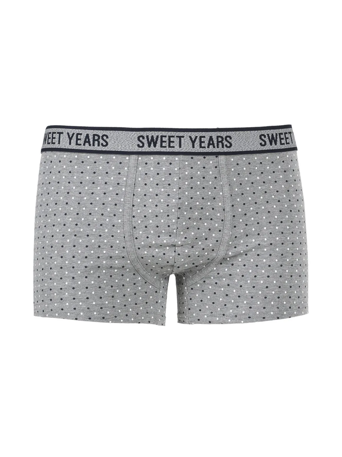 Sweet Years Boxer uomo a pois in cotone elasticizzato