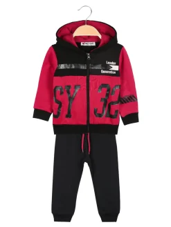Sweet Years Completo felpa con cappuccio e pantaloni da neonato
