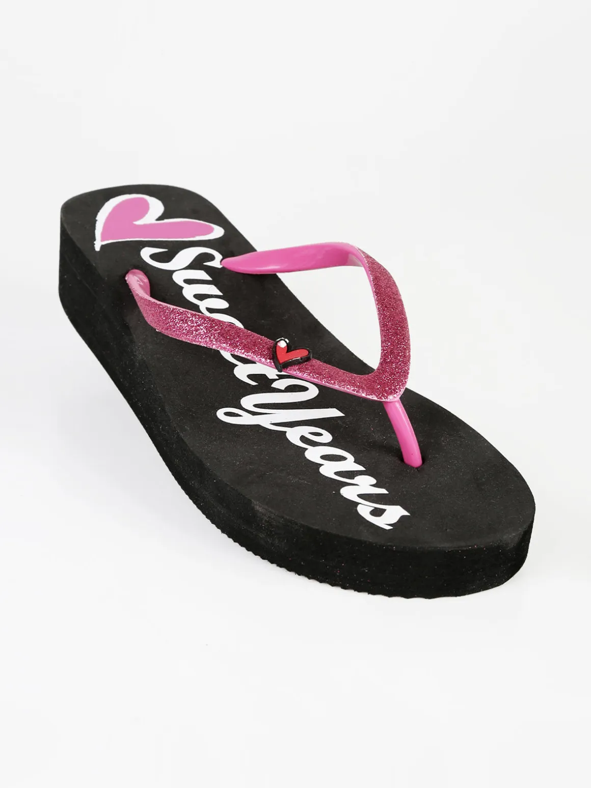 Sweet Years Infradito donna in gomma con zeppa