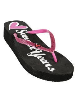 Sweet Years Infradito donna in gomma con zeppa