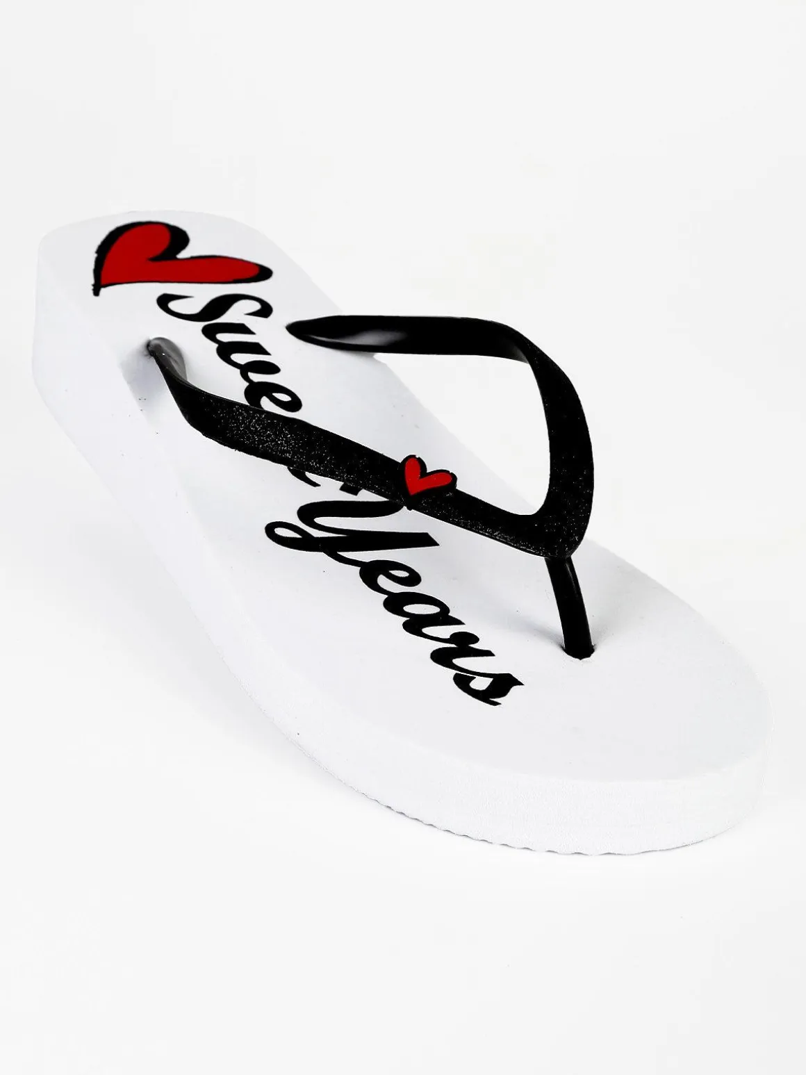 Sweet Years Infradito donna in gomma con zeppa
