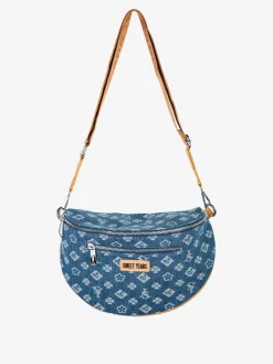 Sweet Years Marsupio donna a tracolla effetto jeans
