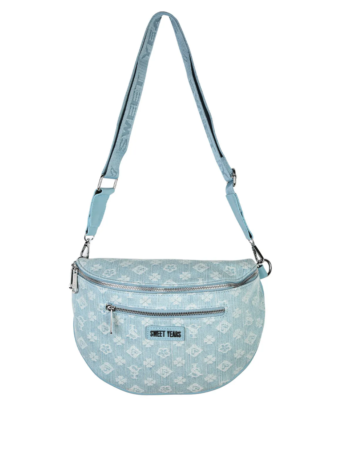 Sweet Years Marsupio donna a tracolla effetto jeans