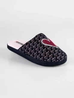 Sweet Years Pantofole con cuore glitter