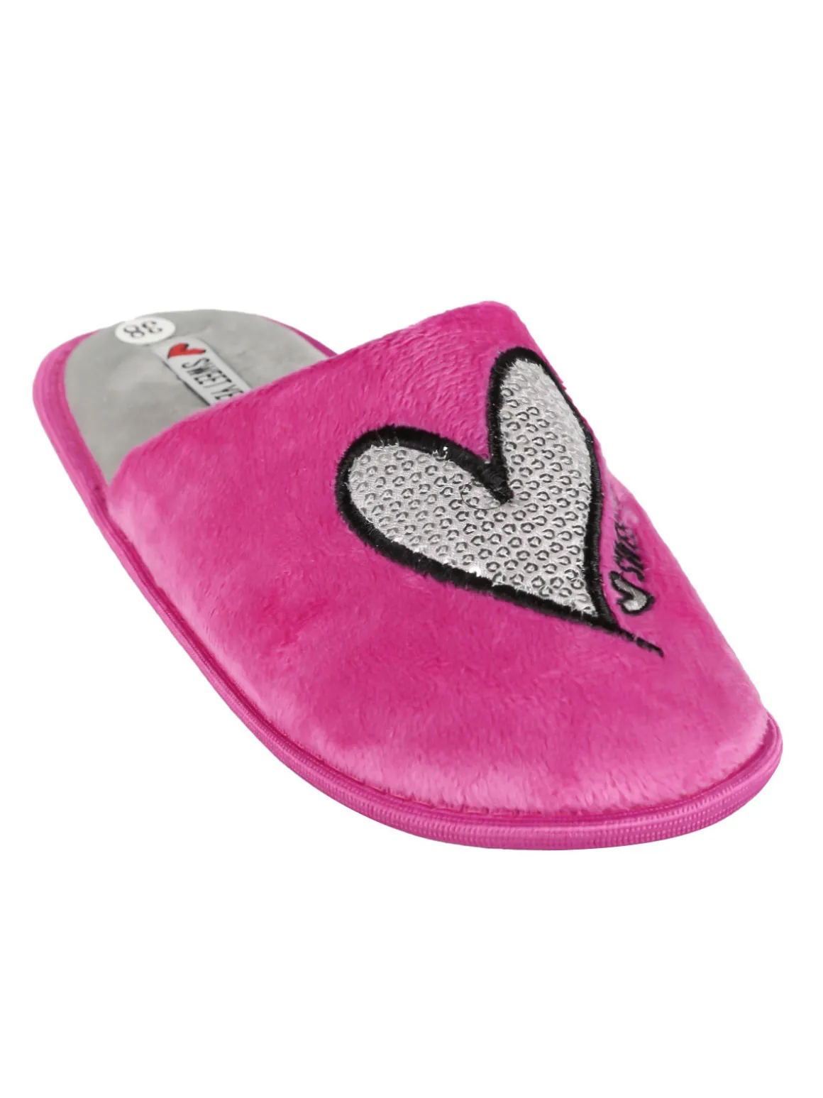 Sweet Years Pantofole donna con paillettes