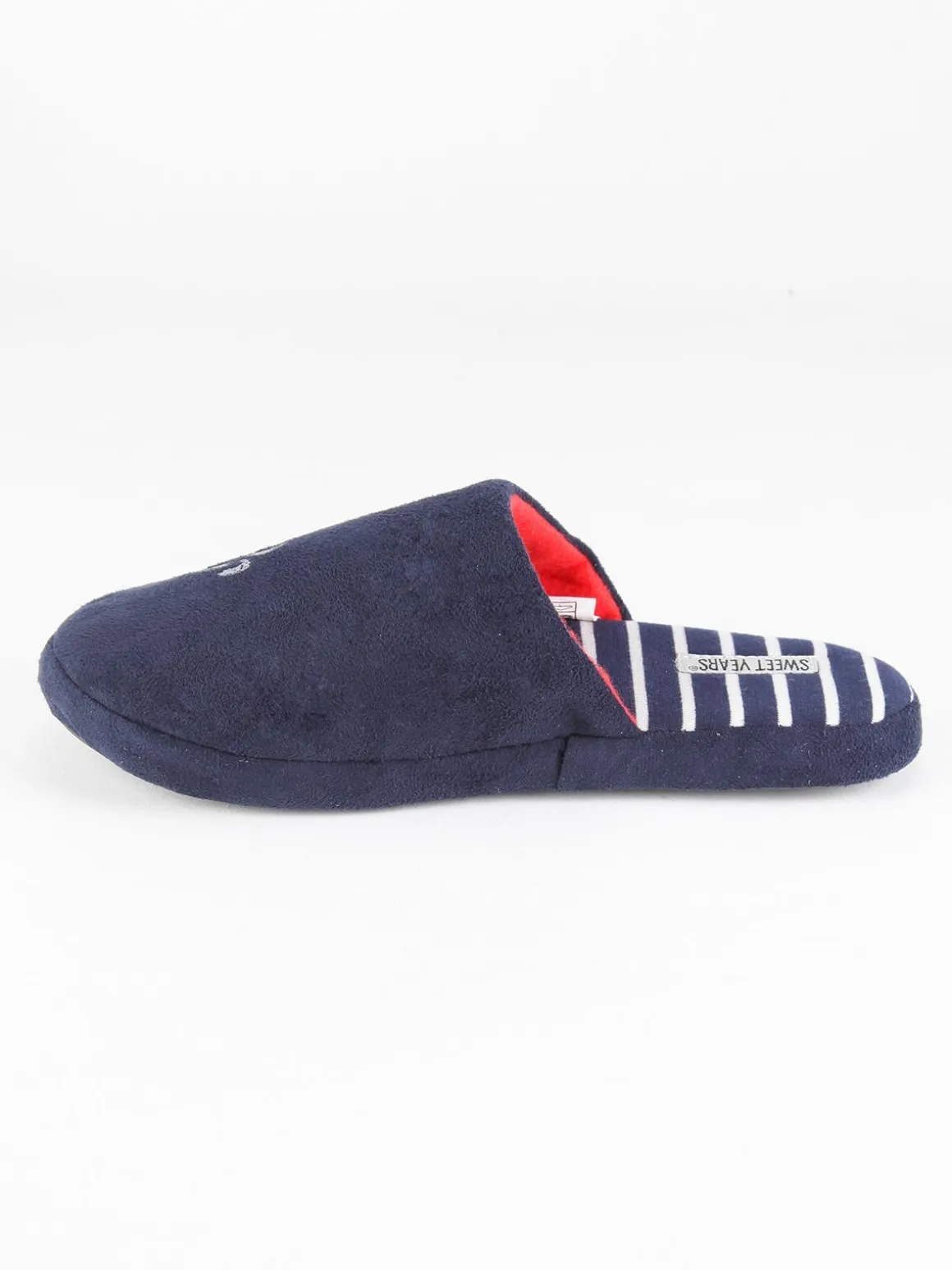 Sweet Years Pantofole effetto velluto Blu