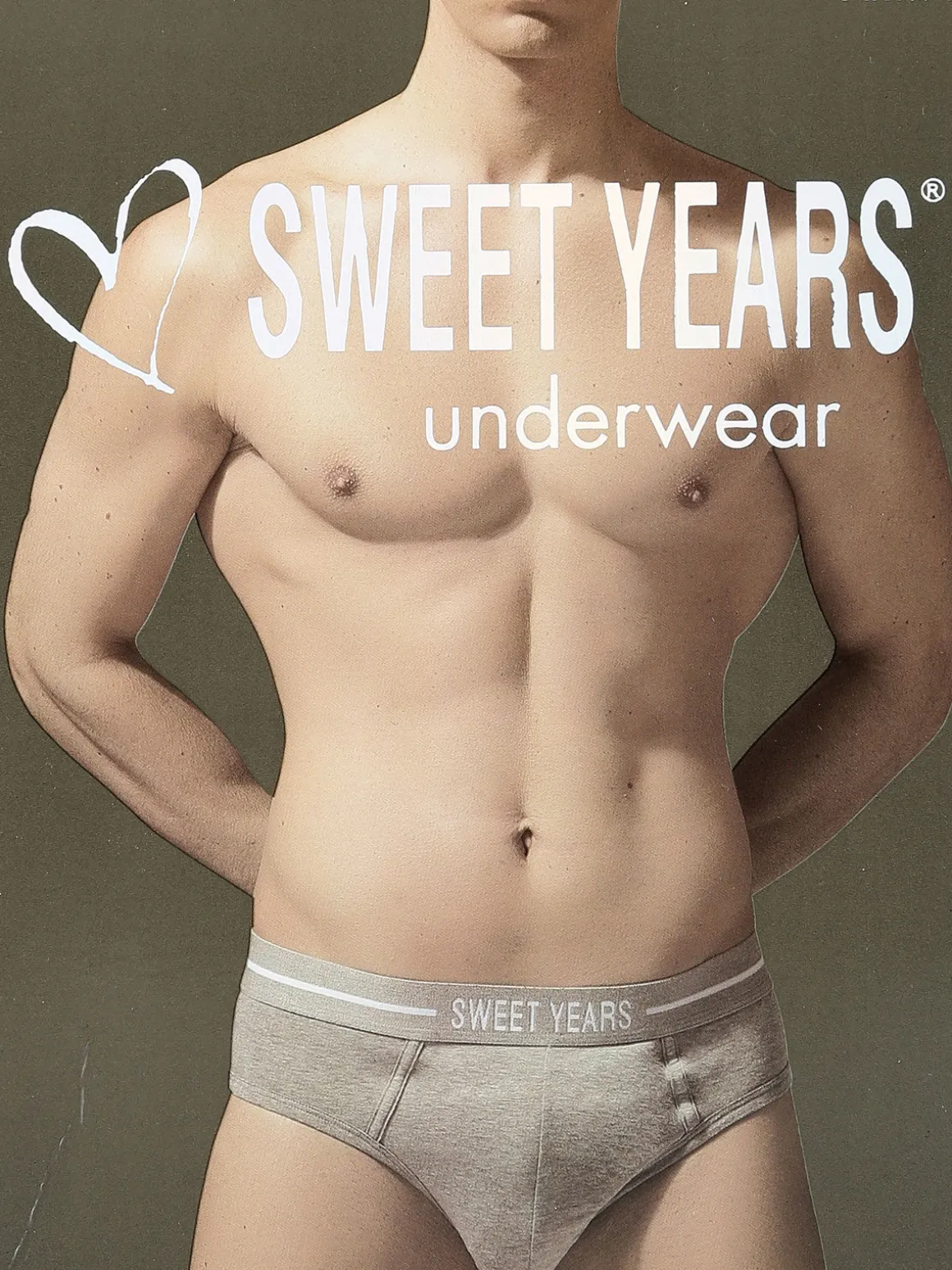Sweet Years Slip uomo in cotone elasticizzato