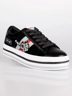 Sweet Years Sneakers nere in velluto