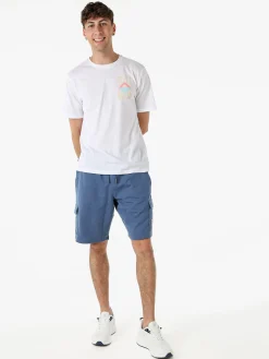 The People Rep Bermuda cargo da uomo con coulisse - blu