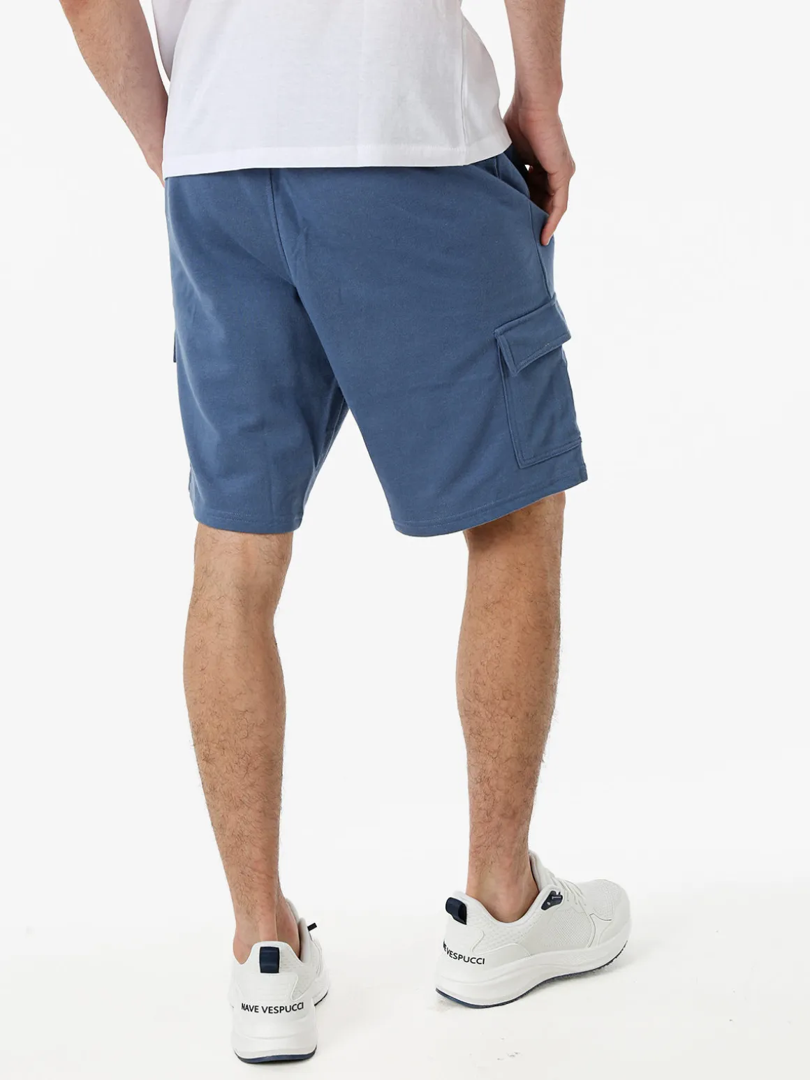 The People Rep Bermuda cargo da uomo con coulisse - blu