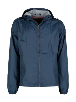 The People Rep Giacca a vento da uomo con cappuccio e zip