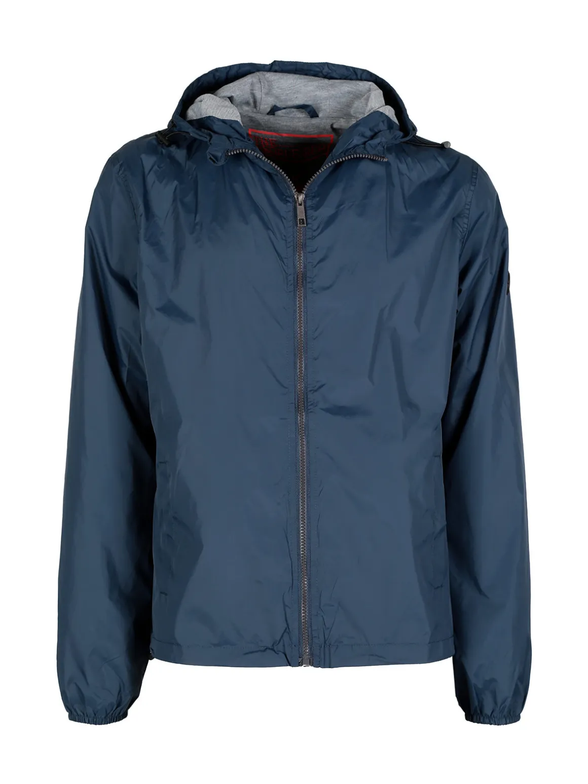 The People Rep Giacca a vento da uomo con cappuccio e zip