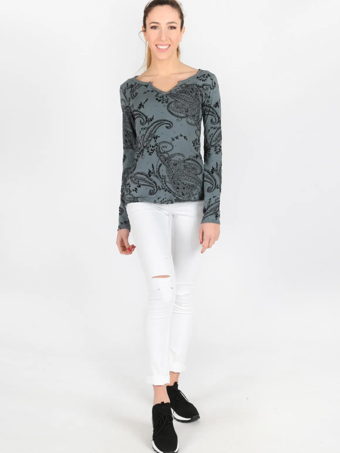 The People Rep Jeans elasticizzati con strappi
