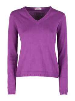 The People Rep Pullover donna in maglia scollo V
