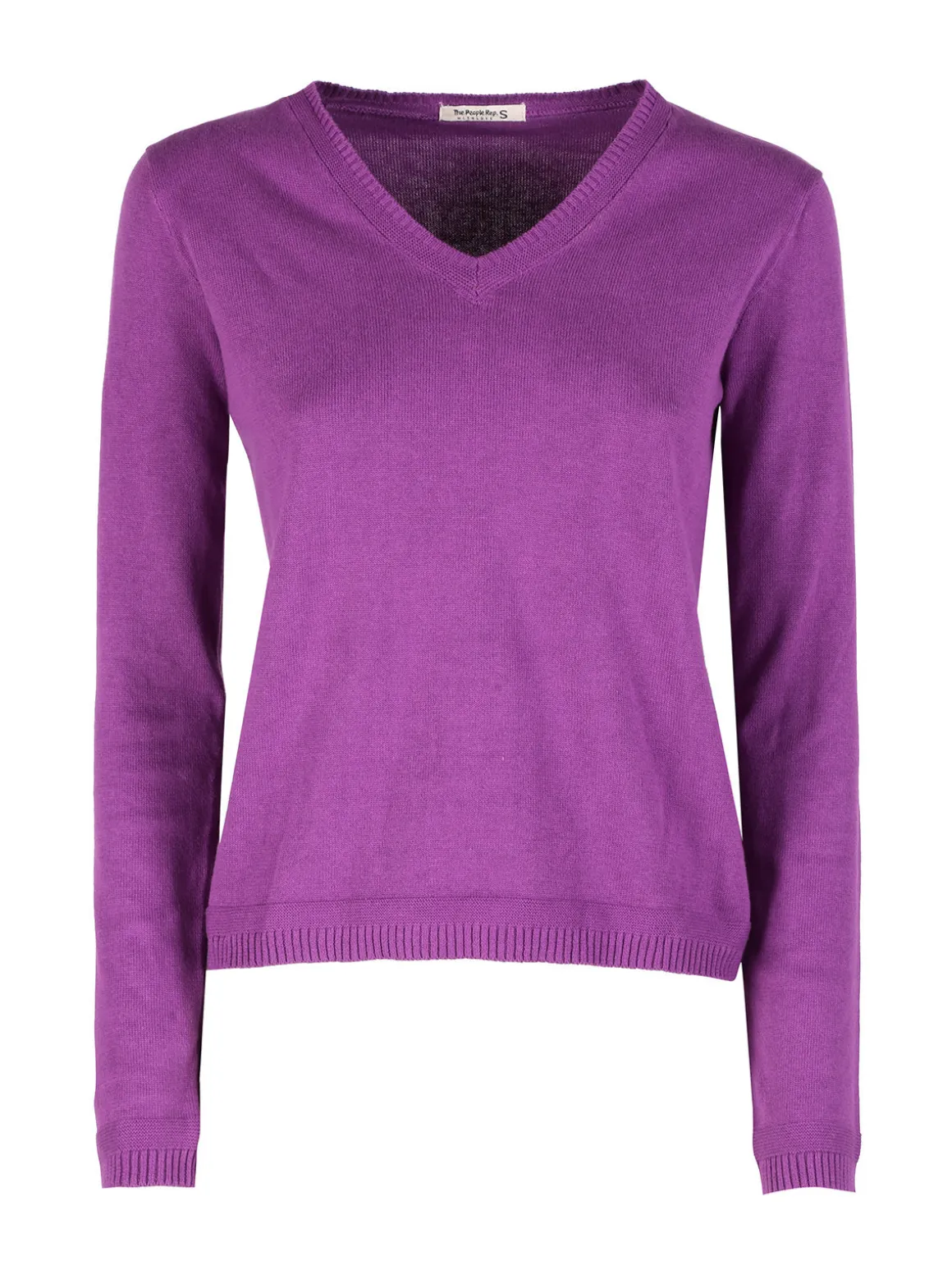 The People Rep Pullover donna in maglia scollo V
