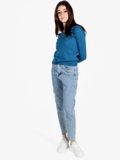 The People Rep Pullover donna in maglia scollo V