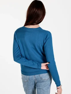 The People Rep Pullover donna in maglia scollo V