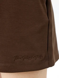 The People Rep Shorts donna con coulisse - moro