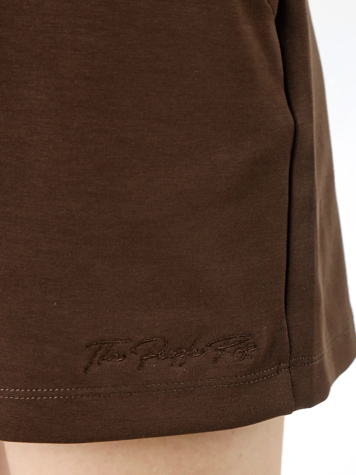The People Rep Shorts donna con coulisse - moro