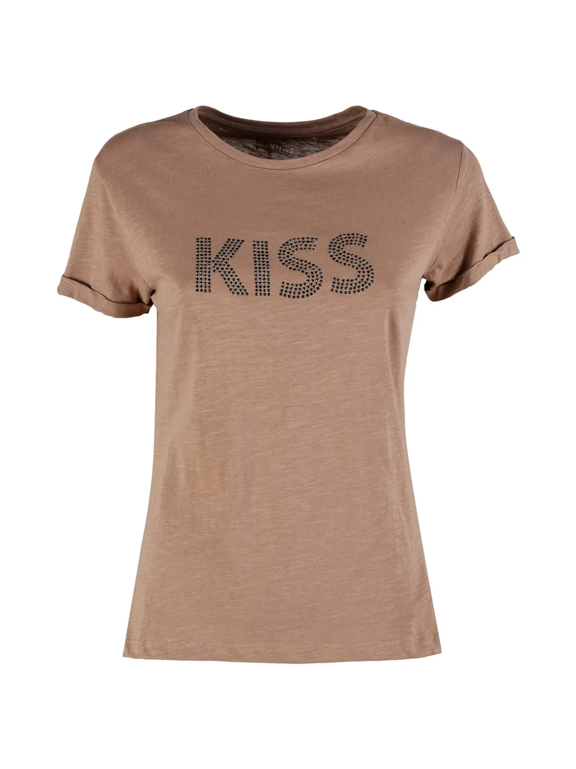 The People Rep T-shirt donna in cotone con borchie