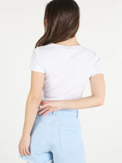 The People Rep T-shirt donna in cotone a costine