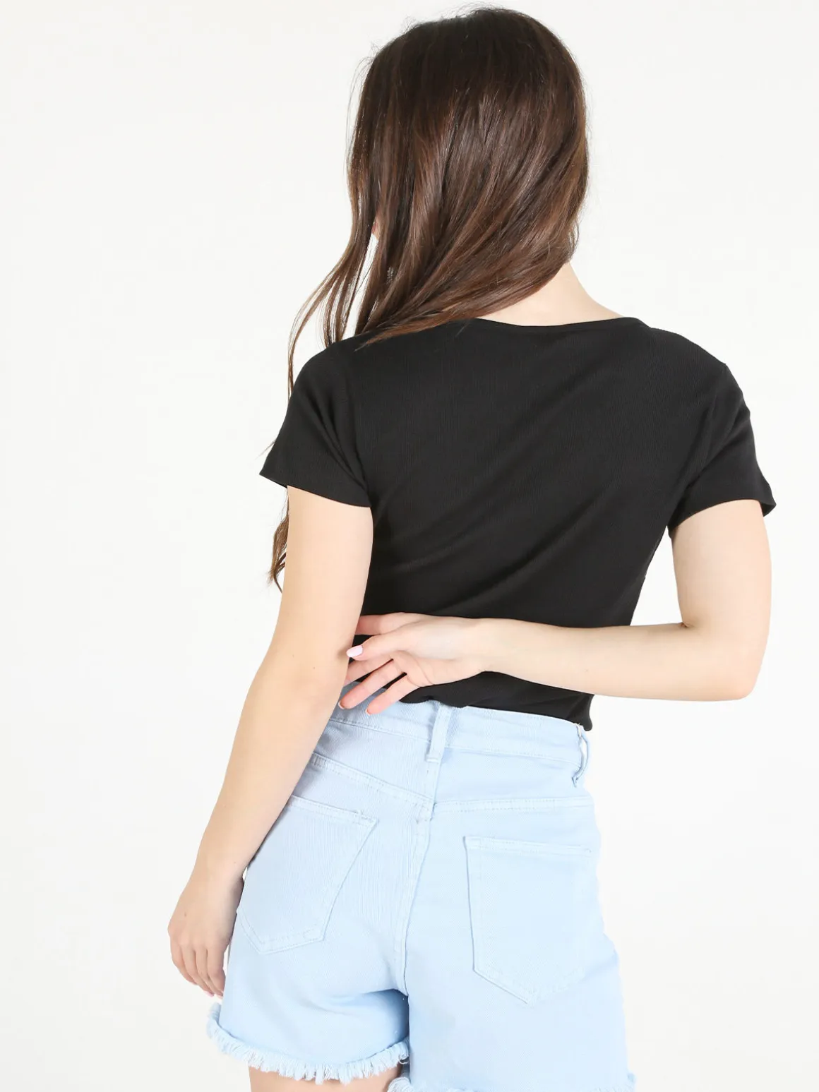 The People Rep T-shirt donna in cotone a costine