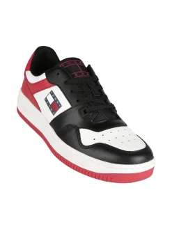 Tommy Jeans Basket Leather Sneakers in pelle sportive da uomo
