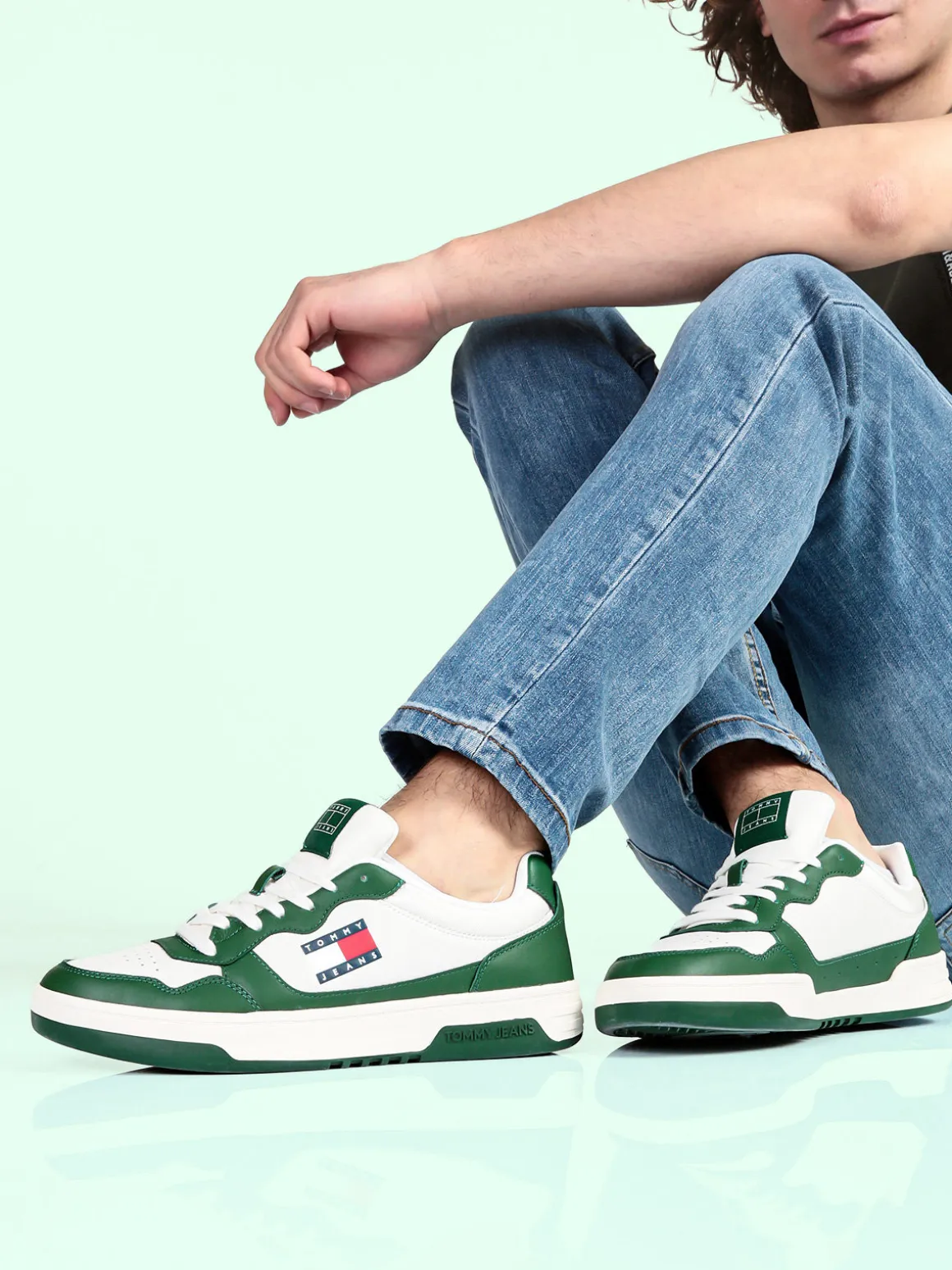 Tommy Jeans CUPSOLE Snekers da uomo in pelle