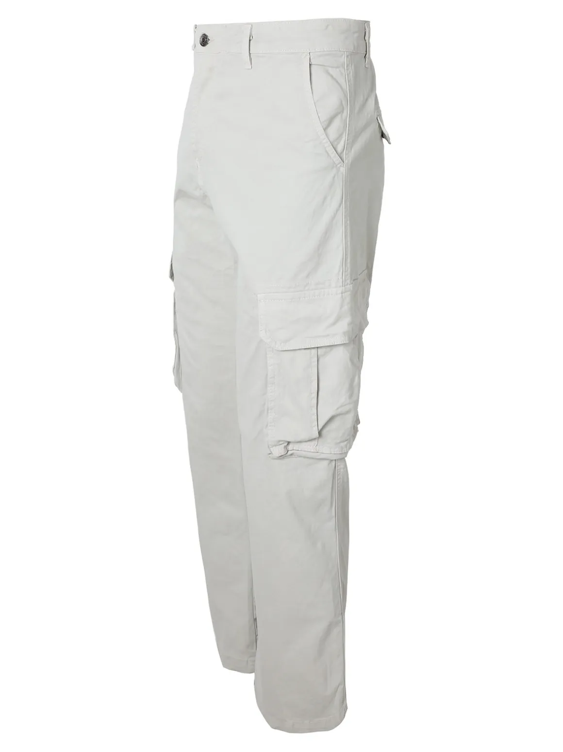 Tony Backer Pantaloni cargo da uomo a gamba dritta - beige