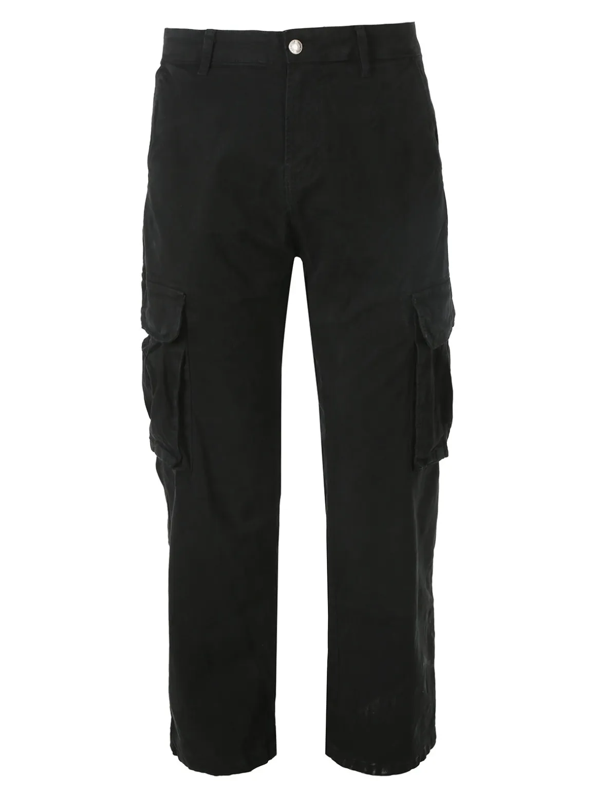 Tony Backer Pantaloni cargo da uomo a gamba dritta - nero