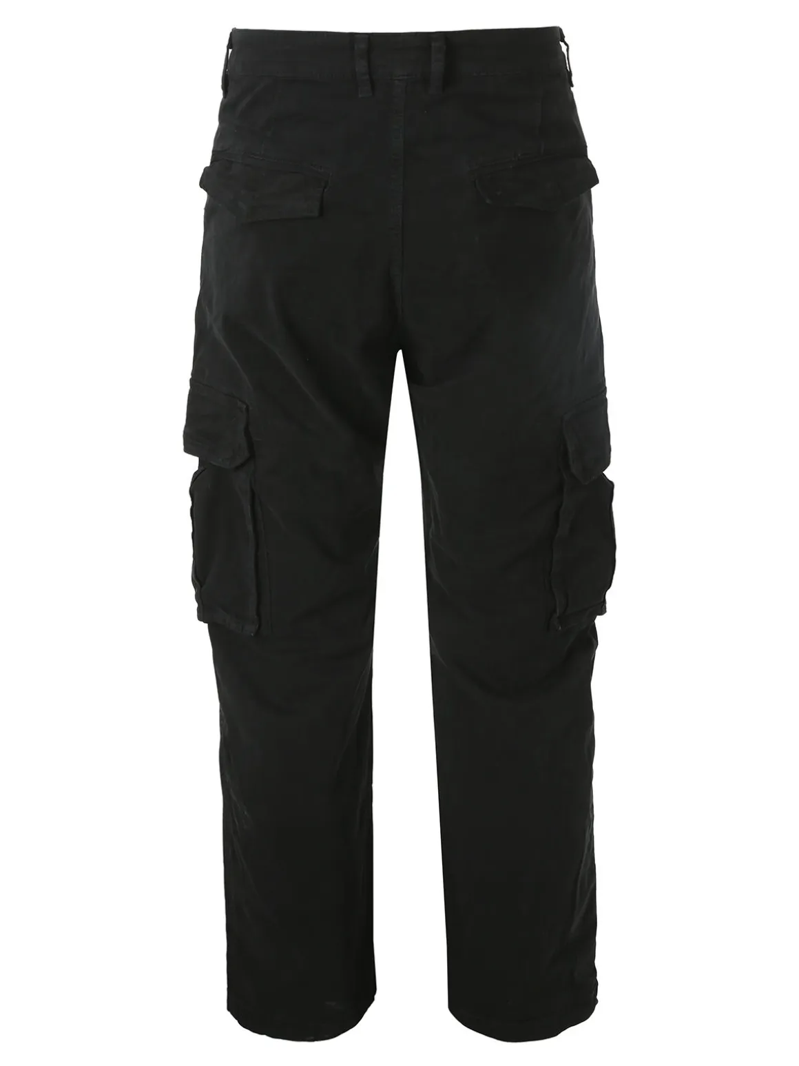 Tony Backer Pantaloni cargo da uomo a gamba dritta - nero