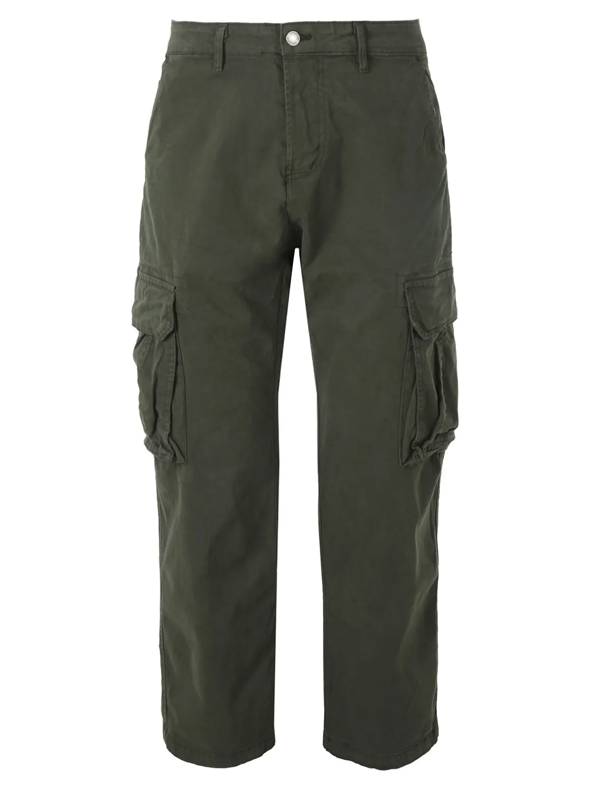 Tony Backer Pantaloni cargo da uomo a gamba dritta - militare