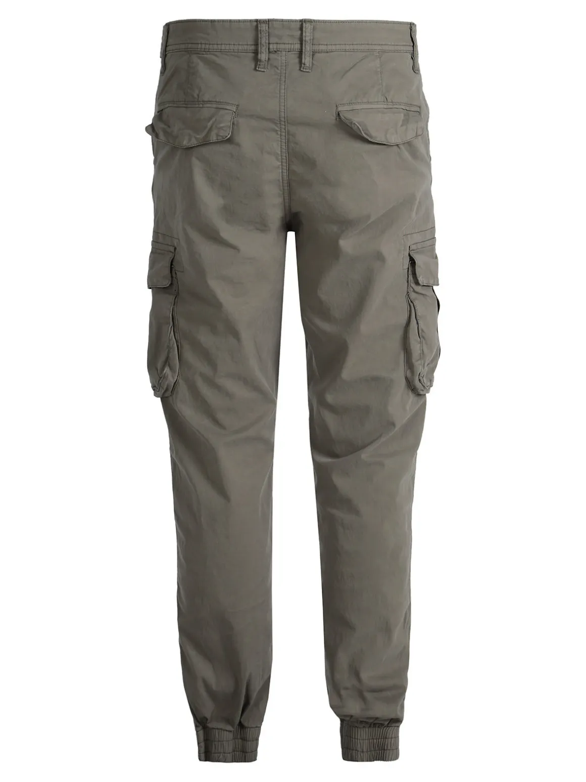 Tony Backer Pantaloni cargo da uomo in cotone con polsini