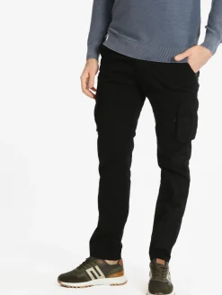 Tony Backer Pantaloni in cotone uomo con tasconi