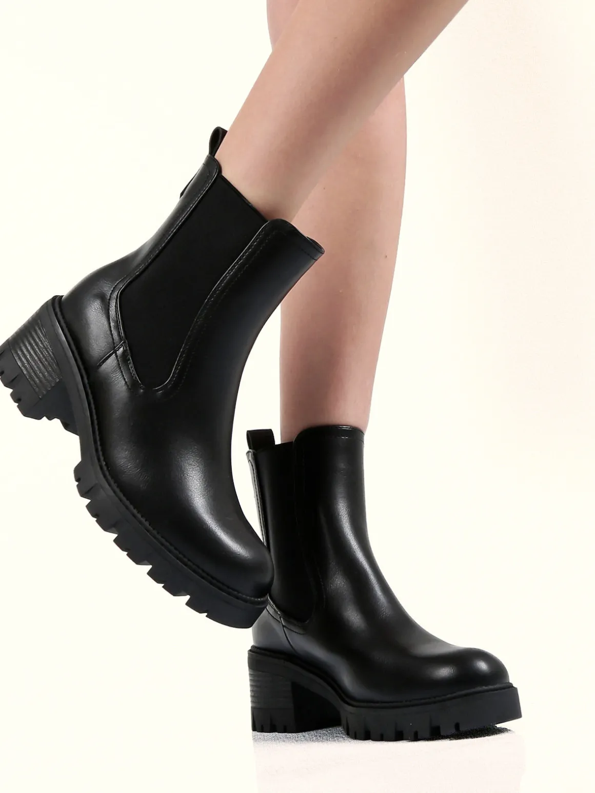 Too Like Stivaletti donna con tacco e plateau