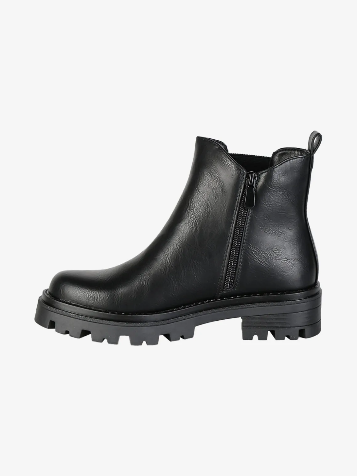 Too Like Stivaletti donna in ecopelle con zip