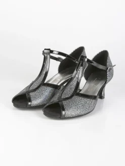 Top Dance Shoes Scarpe da ballo donna argentate