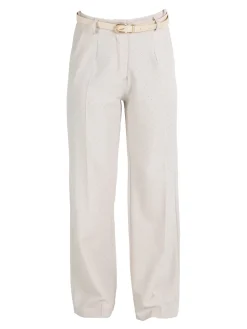 Top Trendy Pantaloni donna a gamba larga con strass