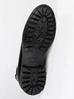 Tusichevali Stivaletti chelsea in pelle nero