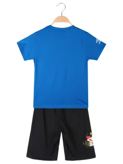 Umbro Completo corto da bambino in cotone con t-shirt e bermuda