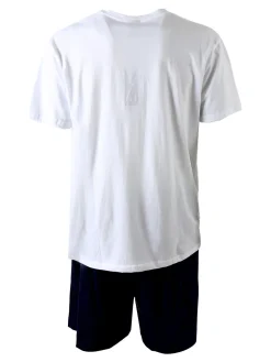 Umbro Completo corto da uomo 2 pezzi in cotone con logo