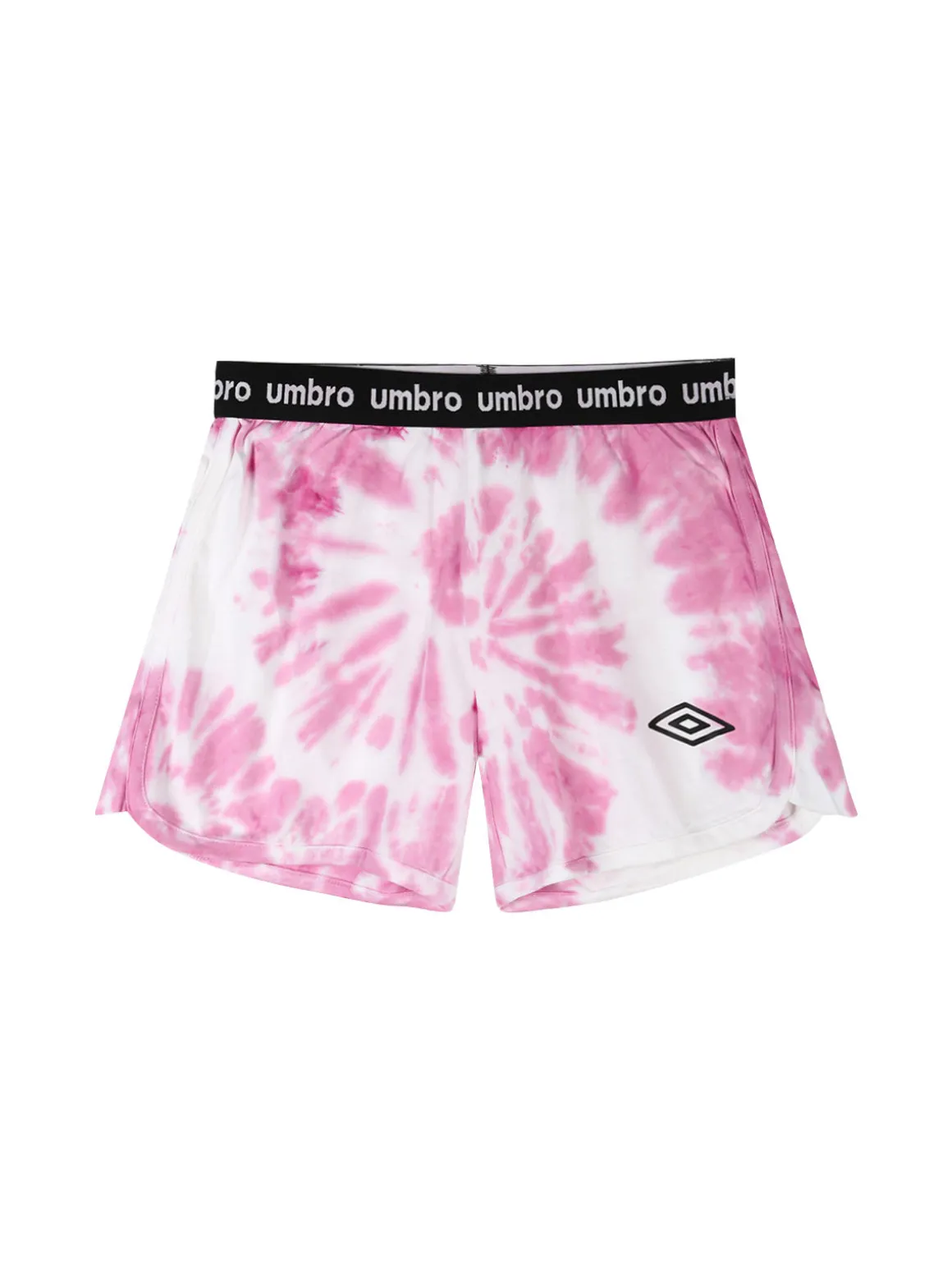 Umbro Completo corto 2 pezzi in cotone da ragazza con t-shirt e shorts