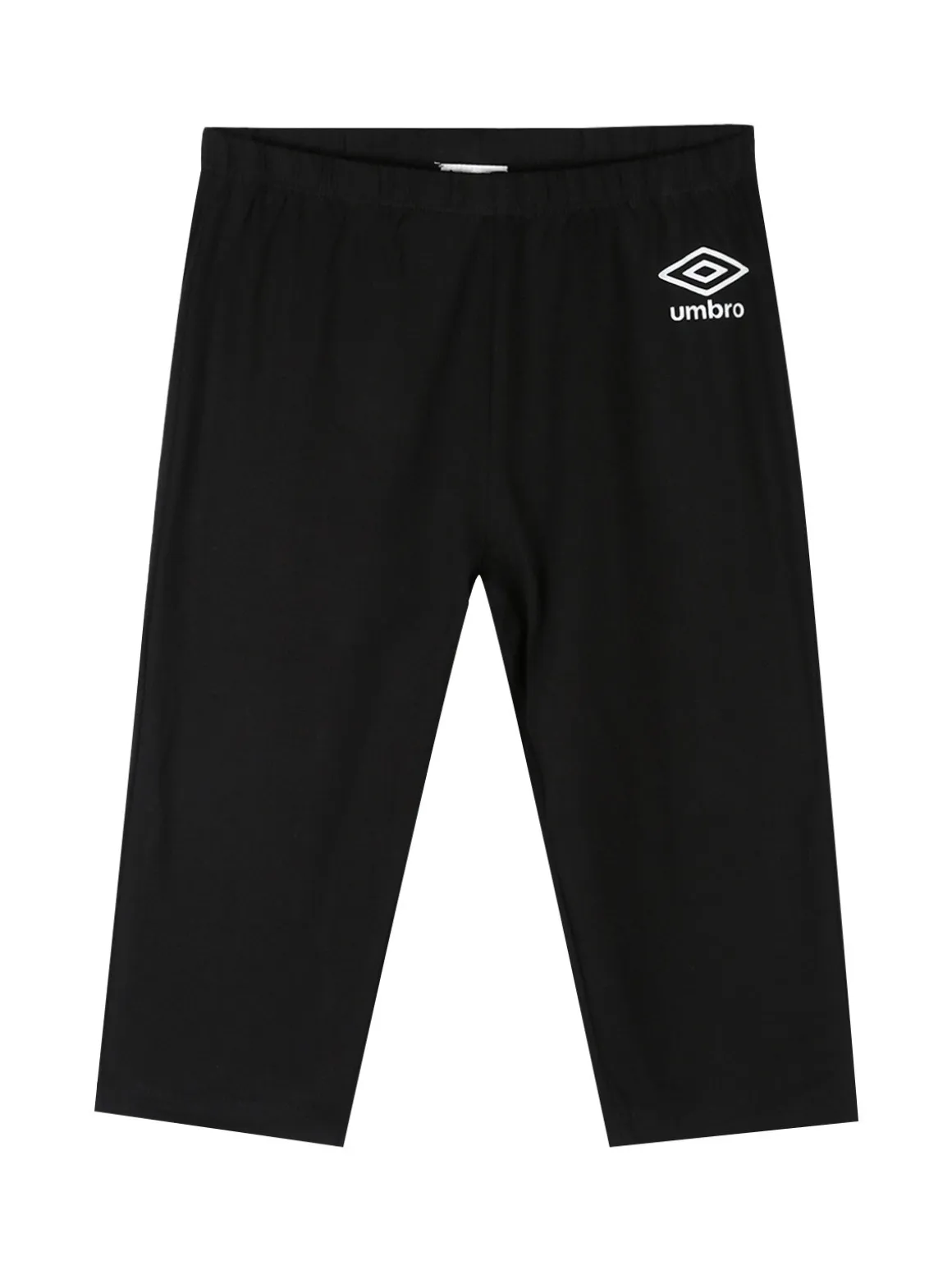Umbro Completo 2 pezzi in cotone da ragazza con t-shirt e leggins