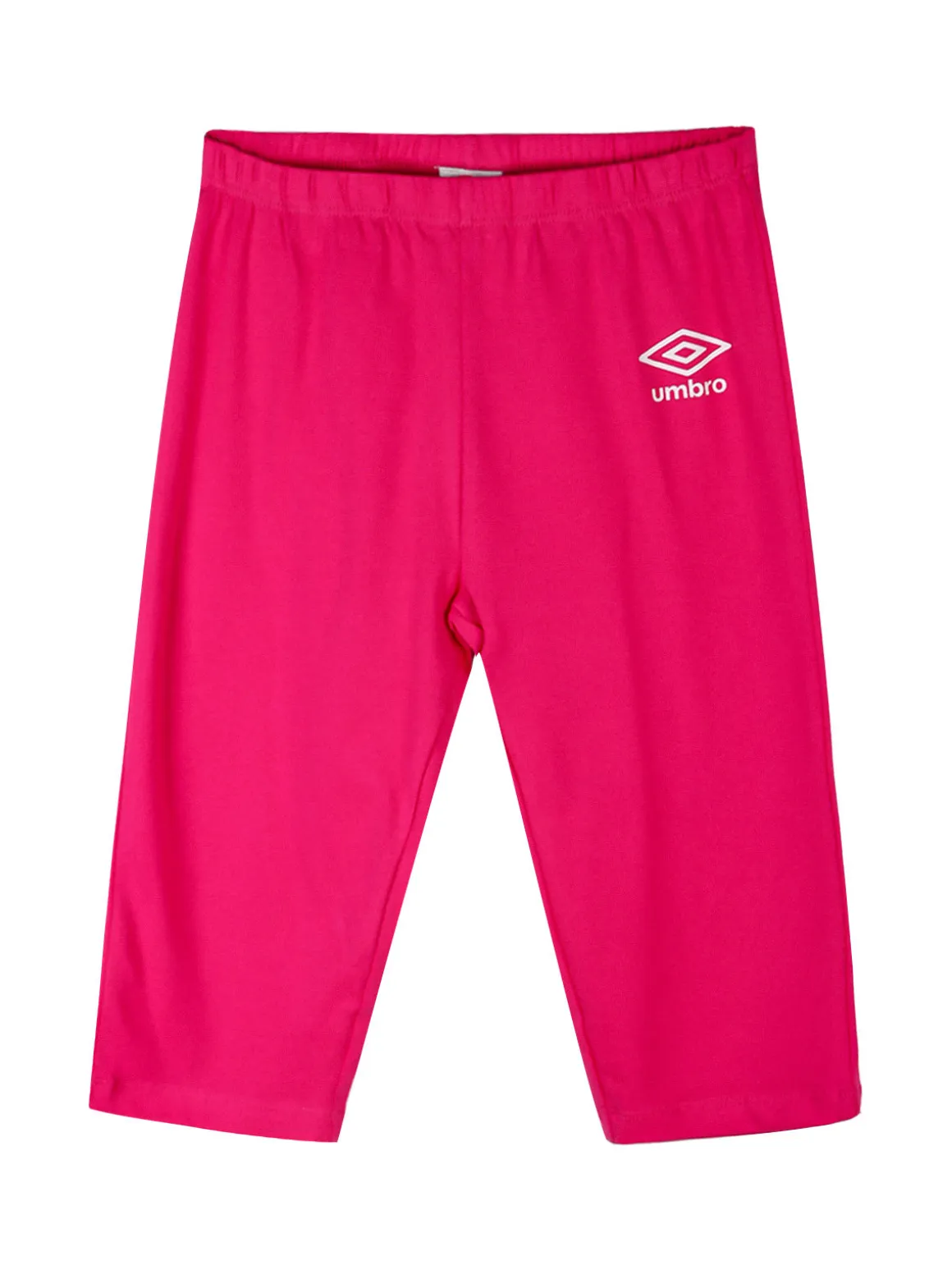Umbro Completo 2 pezzi in cotone da ragazza con t-shirt e leggins