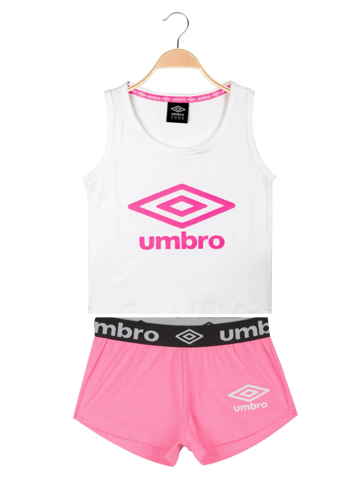 Umbro Completo sportivo fluo da ragazza